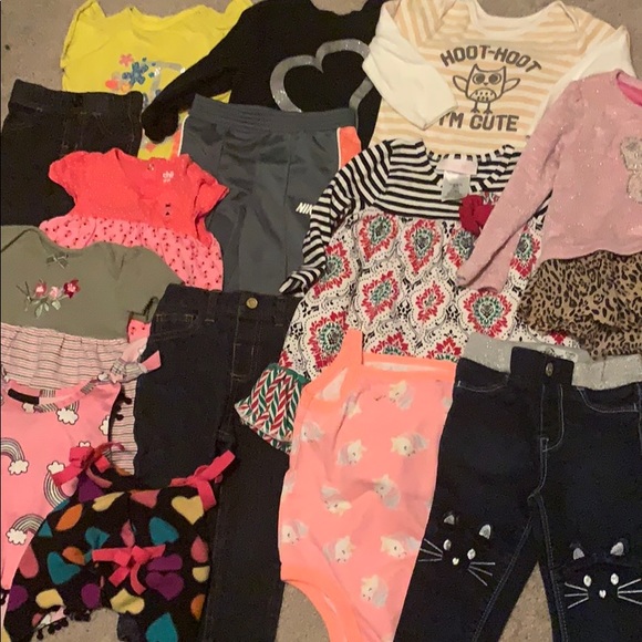 several brand Other - Price firm!!Baby girl clothing bundle
